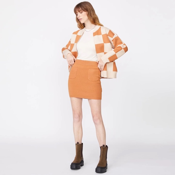 Monrow supersoft sweater bomber jacket XS New - Picture 8 of 16